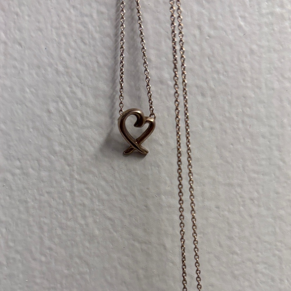 Paloma Picasso Tiffany & Co. Heart Pendant Necklace